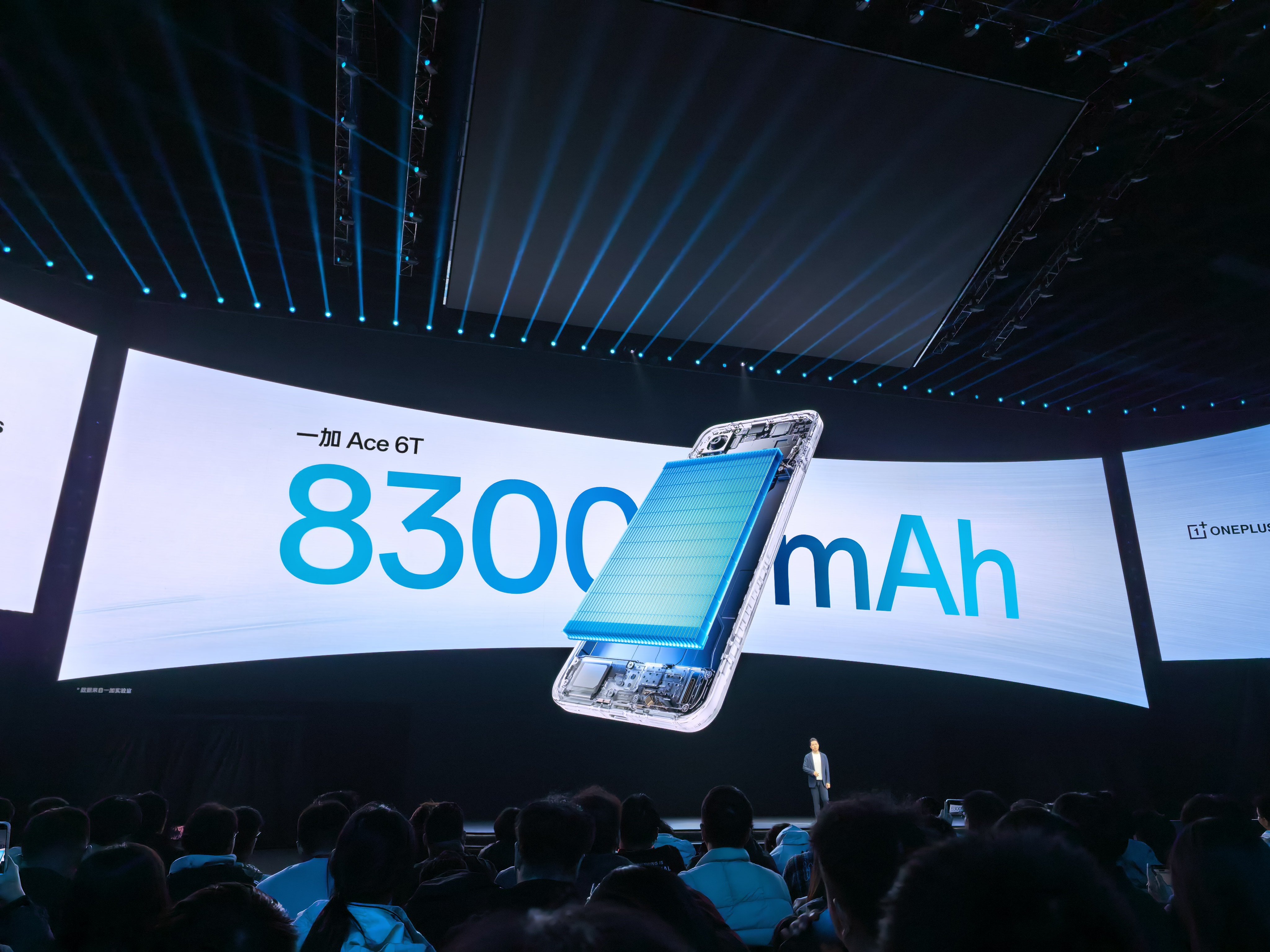 8300毫安时的冰川电池，一加Ace6T  这个续航非常强，我也测试了，等下发给