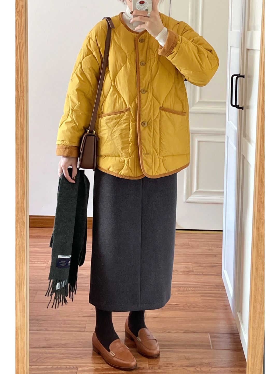 🍂落叶黄，有点美