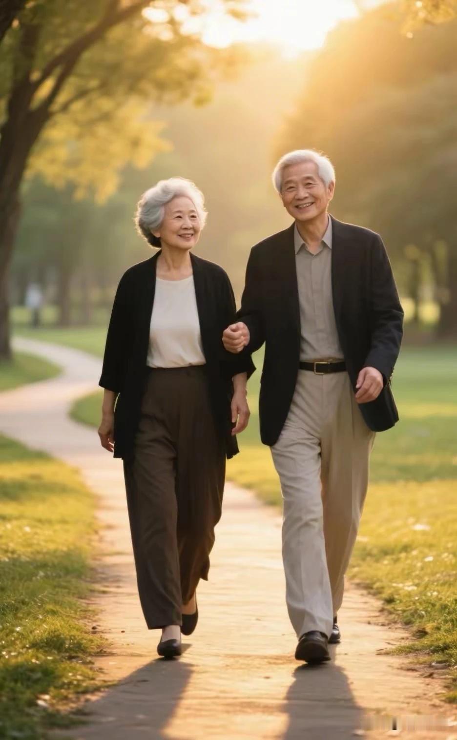 少年夫妻老来伴，
朝夕相守心不换。
粗茶淡饭也香甜，
平安喜乐度百年。