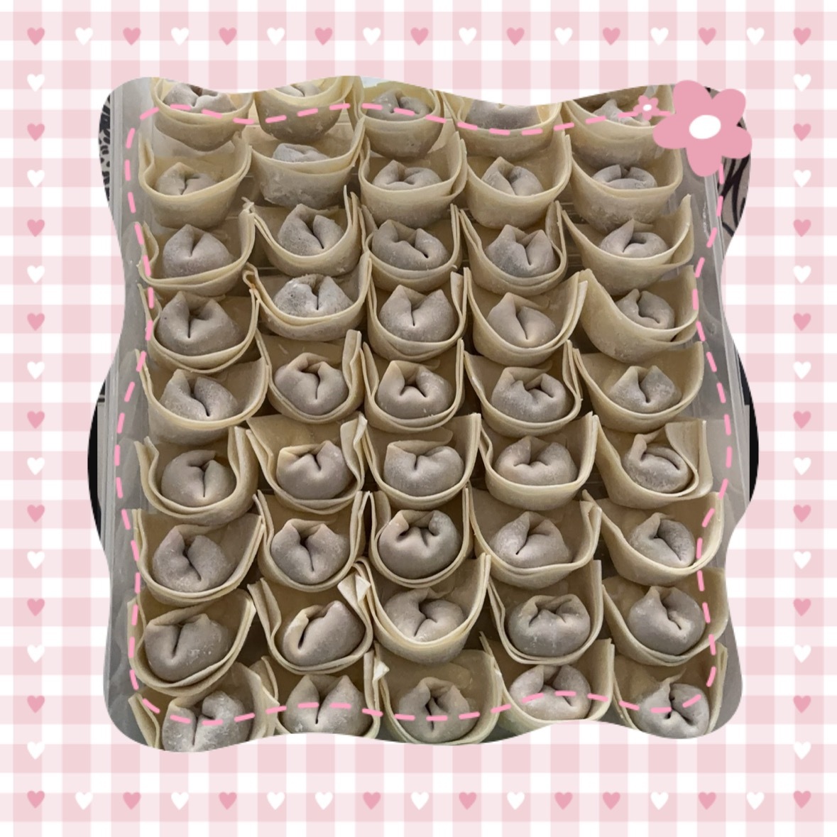 包个混沌手都冻僵了🥶 