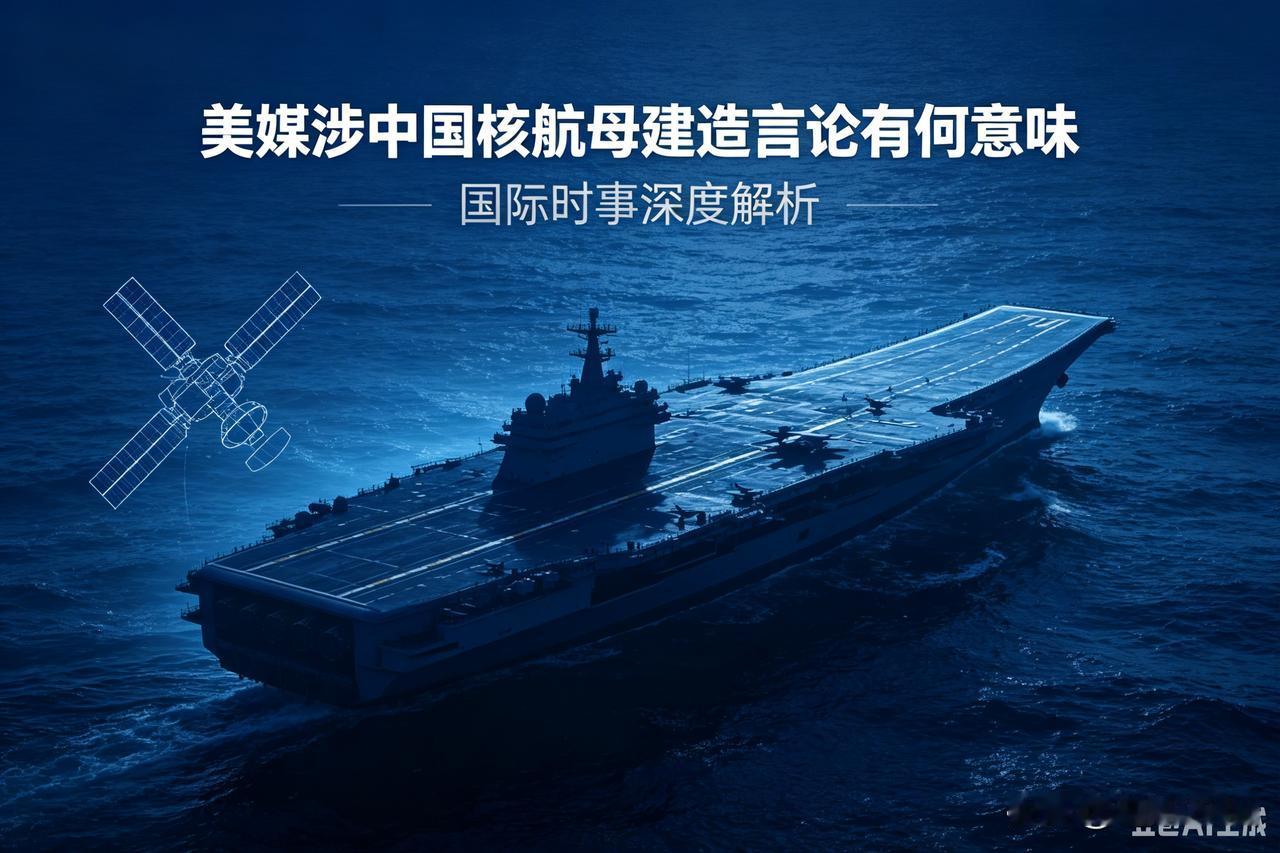 美媒、美国智库依托商业卫星图片，频繁炒作中国下一代核动力航母，时而唱衰技术无法突