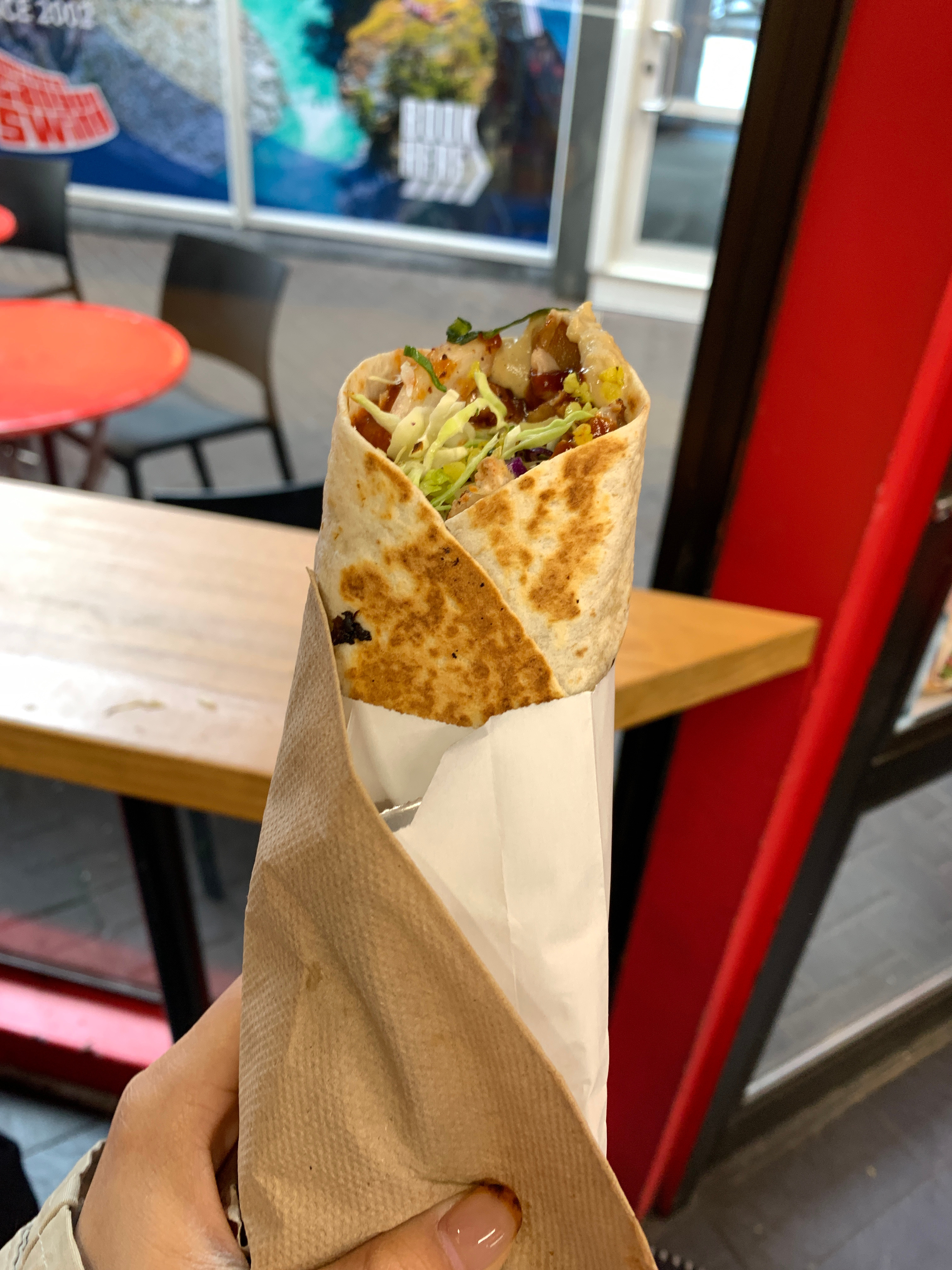 十天里有一半时间都在吃kebab roll，好好吃哈哈哈 ​​​
