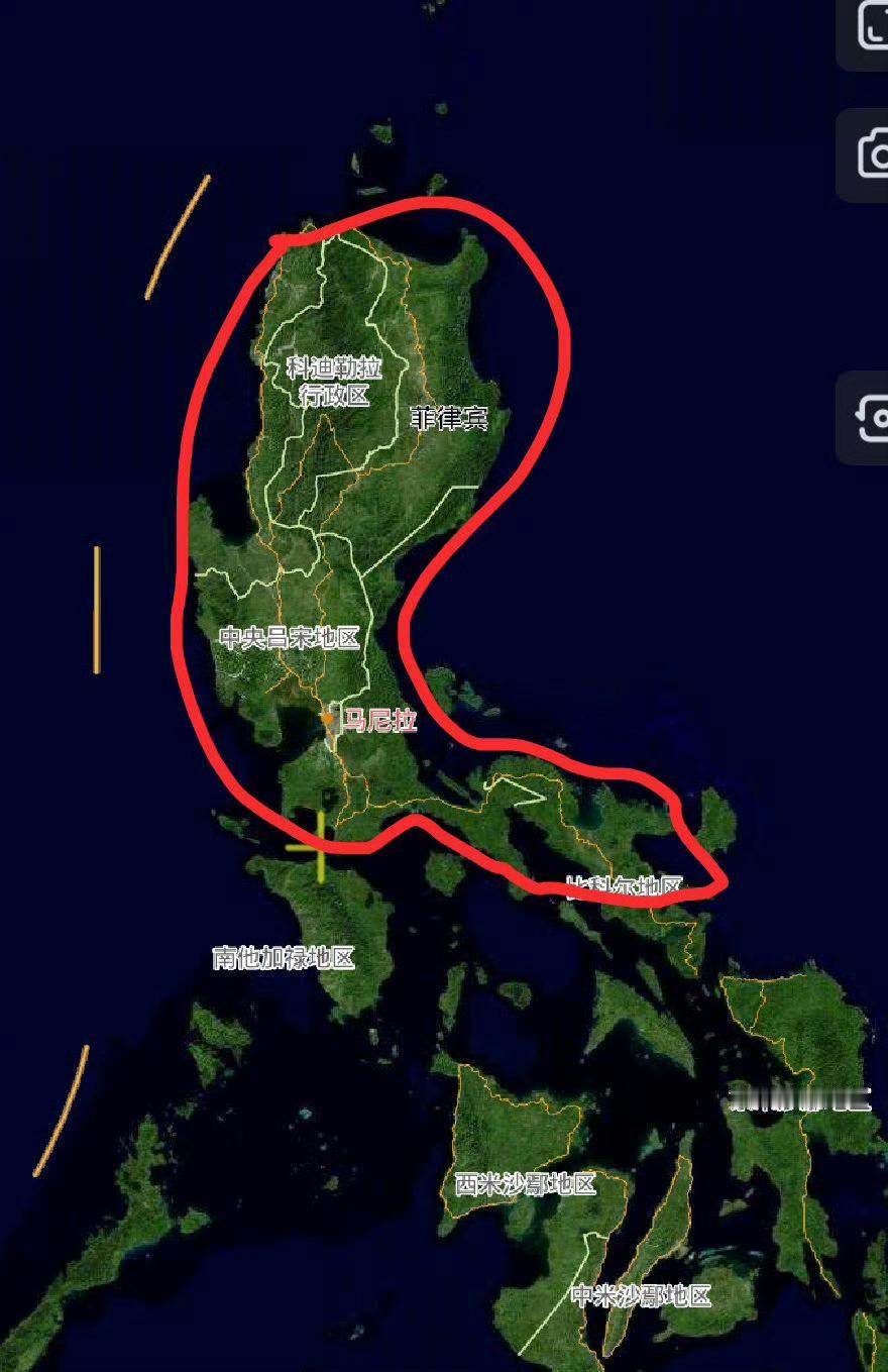 美日菲在吕宋岛以西