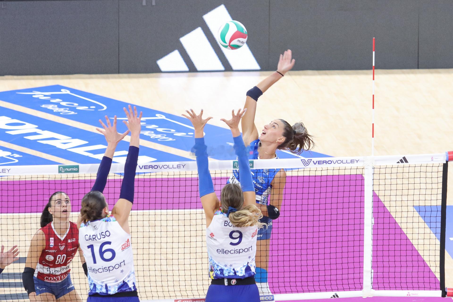 【技术统计】2026-2027意大利女排甲级联赛常规赛第1轮米兰3-0佛罗伦萨（
