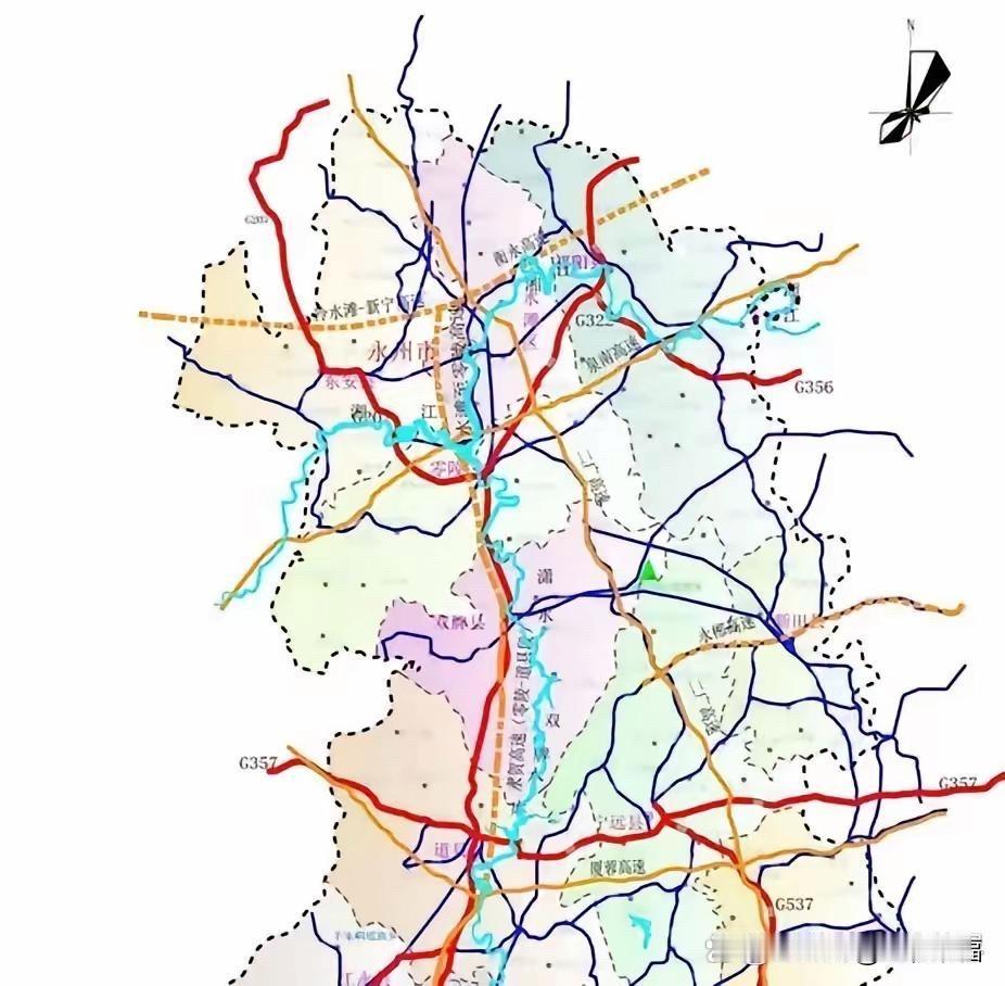 永州这地方，铁路上演了一出“分家”大戏，自己市里的车站，居然归两个外省的铁路局管