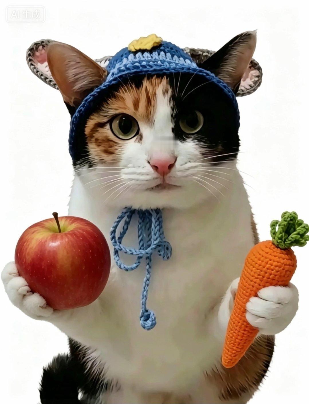 上周剛整理🍎🍎孩子，想讓它們去吃🥕🥕！今天發現，我要去把🥕🥕的孩子帶