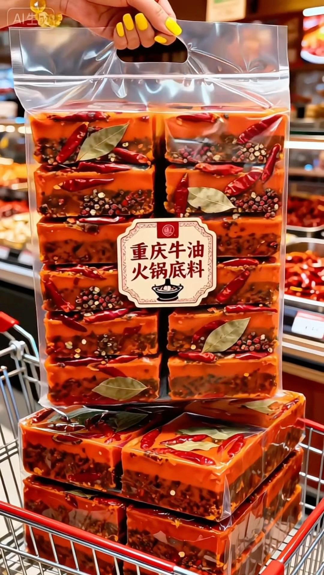 根正宗重庆味？这底料一口魂穿山城牛油配秘制香料，浓郁醇厚，辣而不燥。一...