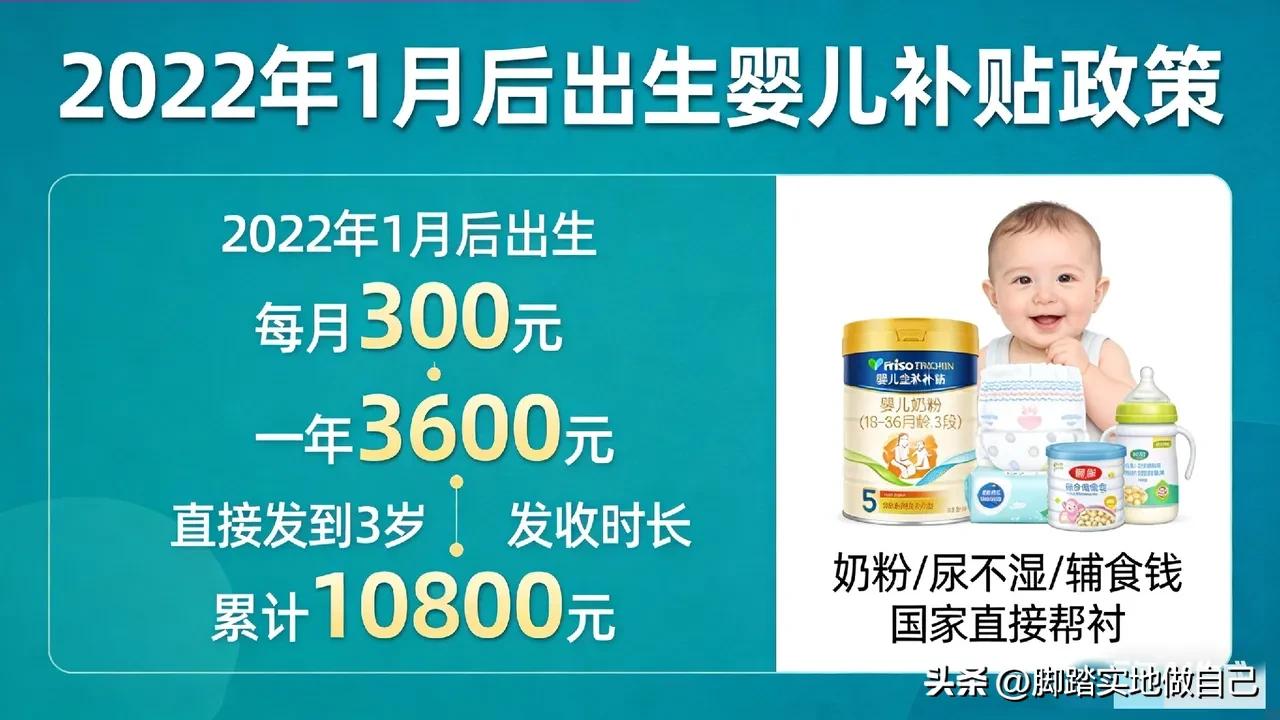 国家发钱啦！3300万家庭已领育儿补贴，娃的口粮钱安排上了👶
 
家人们！今天