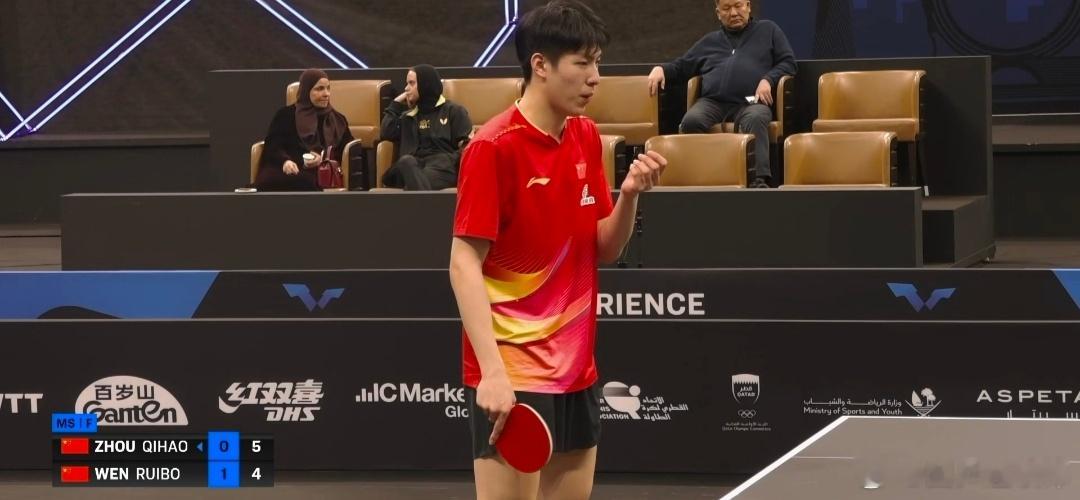 恭喜周启豪得冠，恭喜温瑞博亚军。都是好样的！辛苦啦！ 