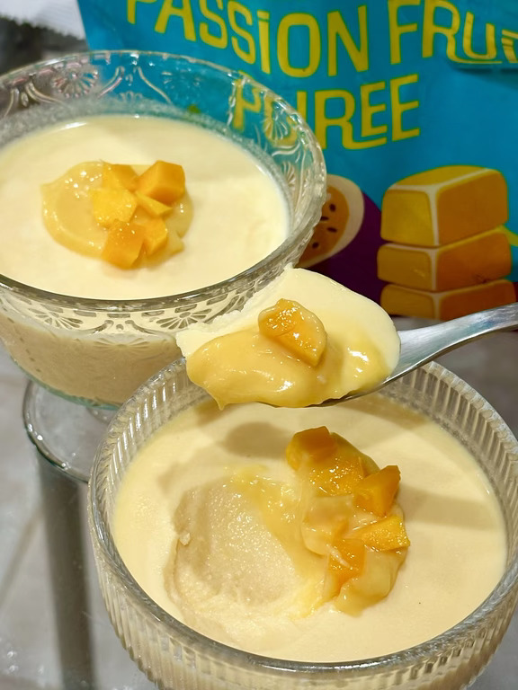 缺德舅百香果乳酪布丁🍮热带果香➕醇醇奶味