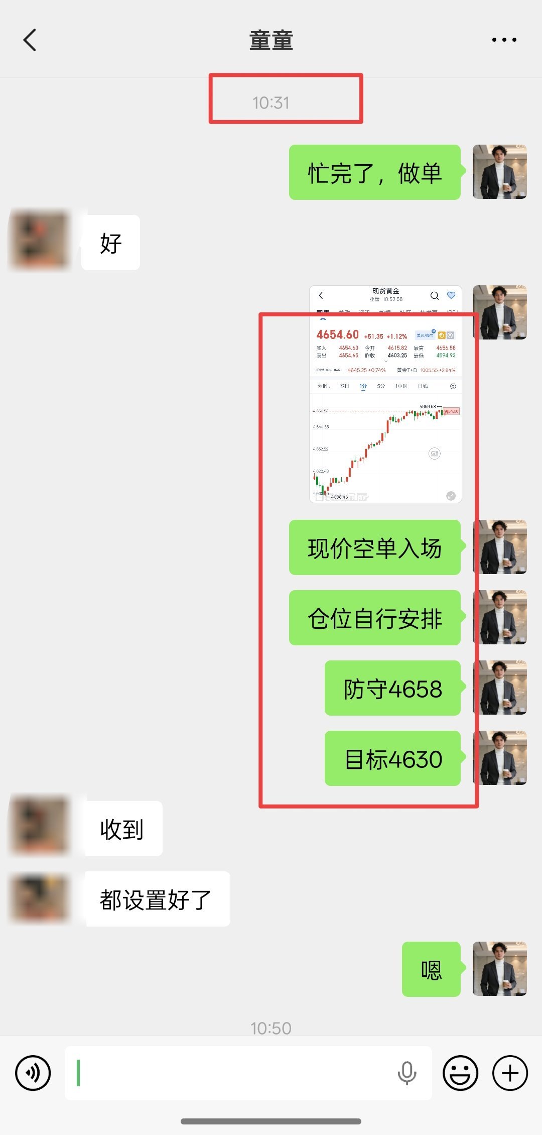 黄金黄金 黄金波段五连胜：布局4650空单入场，4630止营离场，收获20美元空
