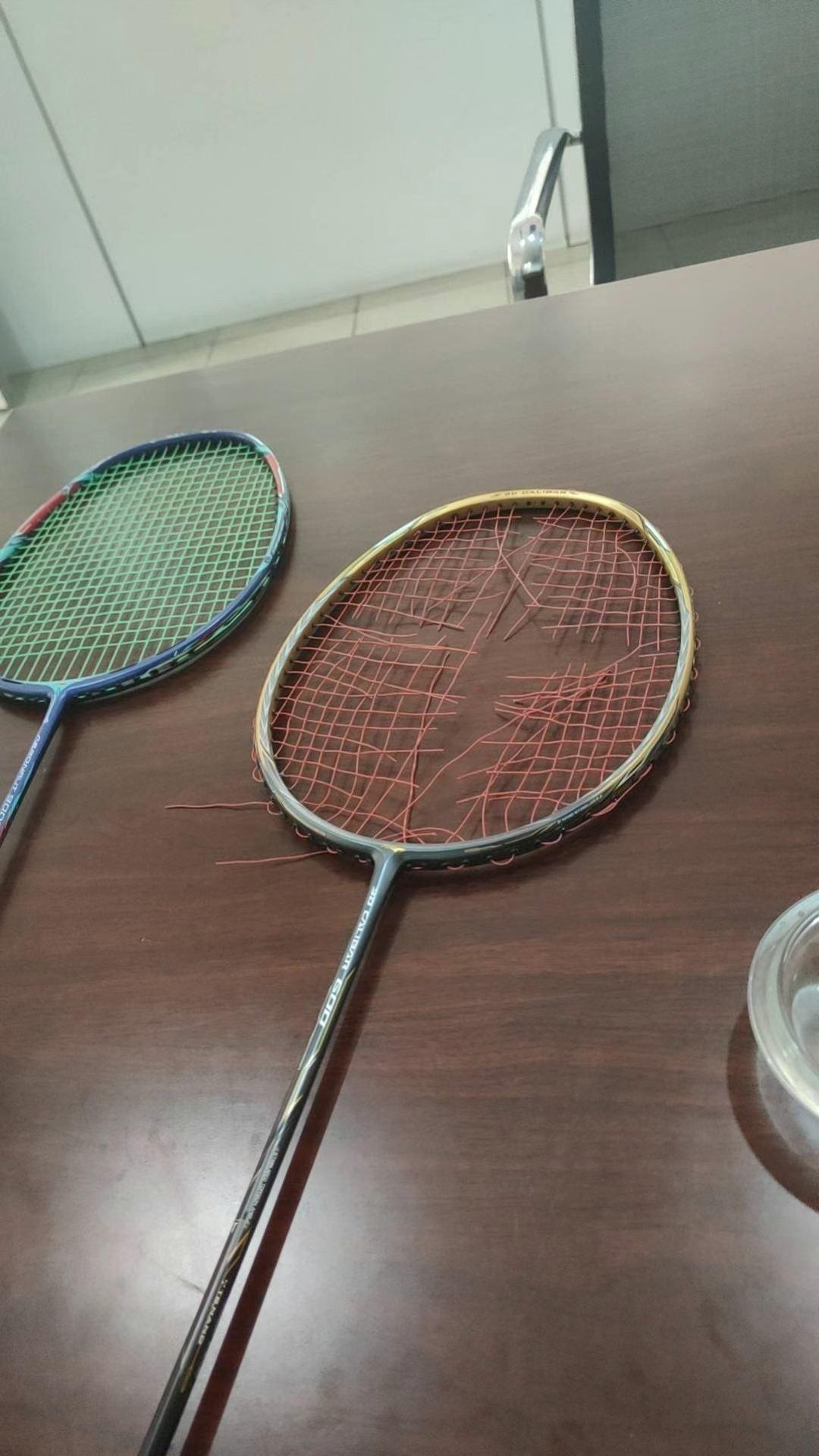 这是技不如人，还是球拍质量问题。球技演技