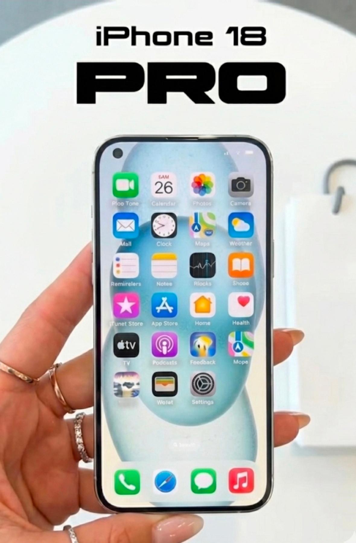 iPhone 18 Pro 很可能会采用屏幕下 Face ID 和左侧前置摄像头