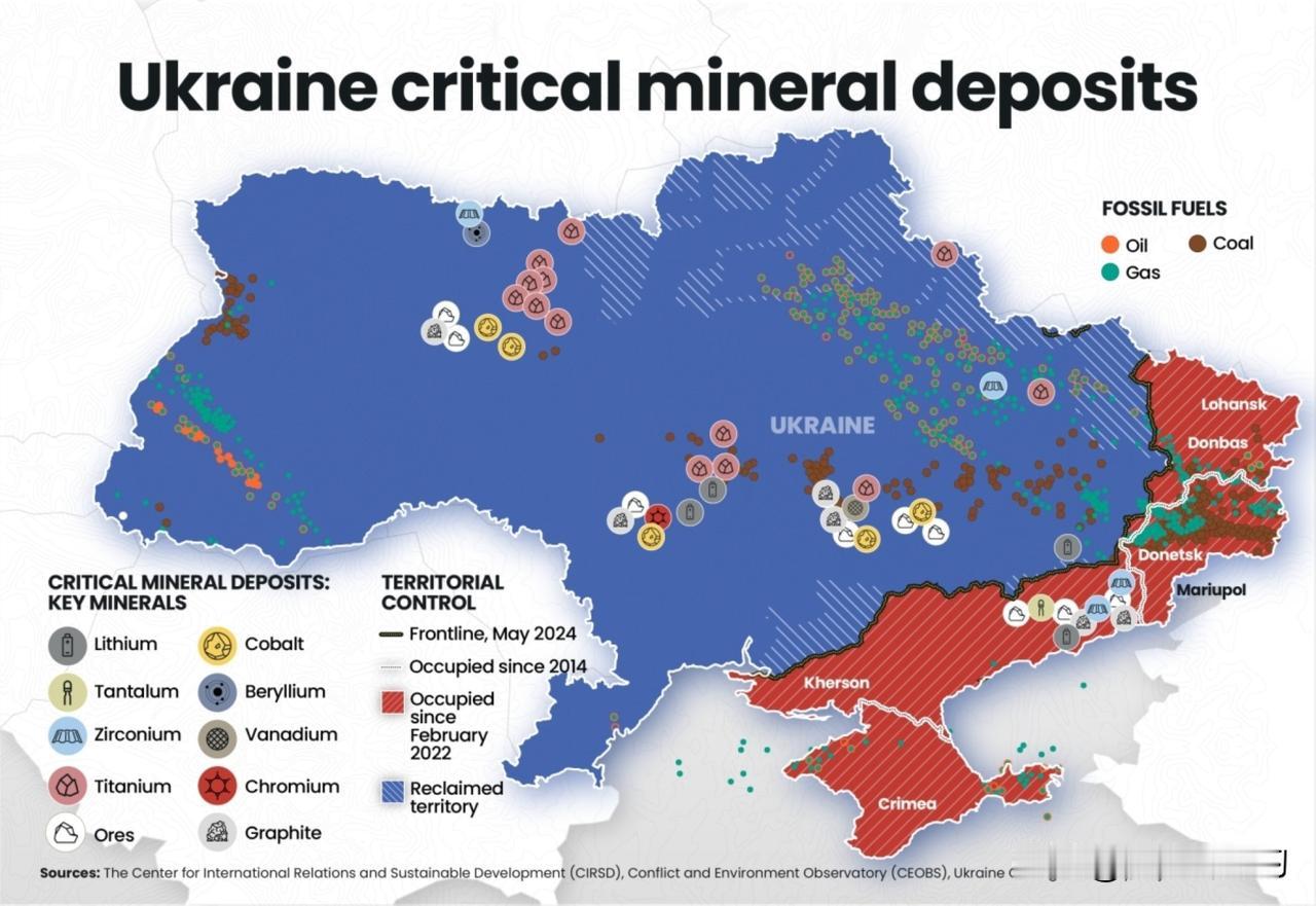 乌克兰的关键矿产：前总理：美若不大量投资，乌矿交易将无收益

俄罗斯卫星通讯社莫