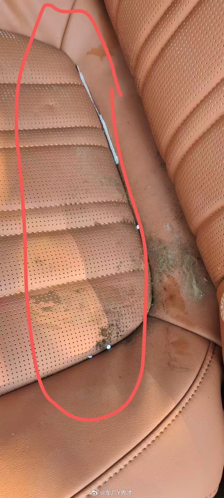 我的车前阵子天窗漏水了，不知道怎么导流的，竟然导致座椅发霉，安全带抽出来都湿漉漉