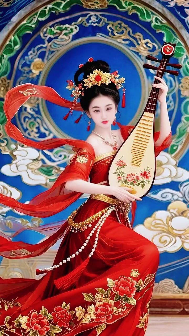 古风美人 飞天 国风古韵 敦煌飞天 仙气飘飘