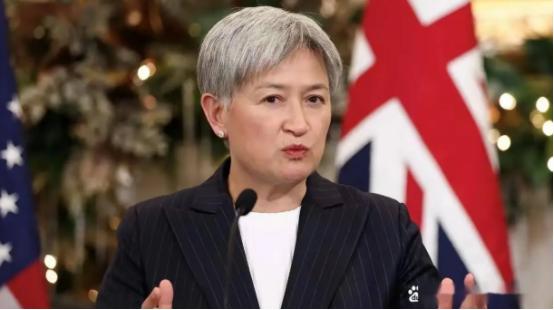 中国核潜艇太平洋亮剑，潜射导弹精准落点预定海域，澳大利亚外长立马跳出来喊“破坏稳