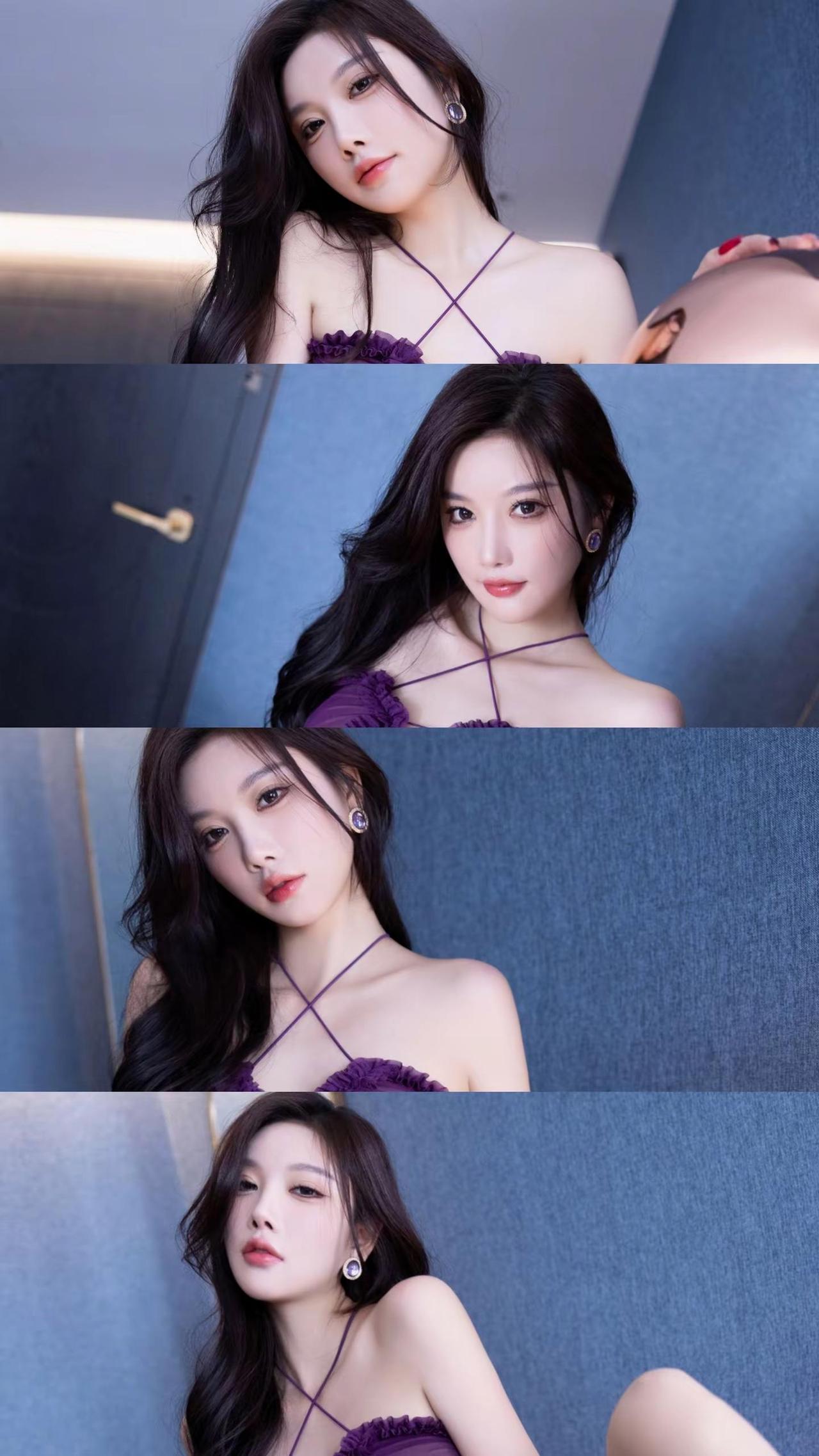 氛围感美女 女生写真高级感 性感吊带写真 高级感人像 高级感身材线条