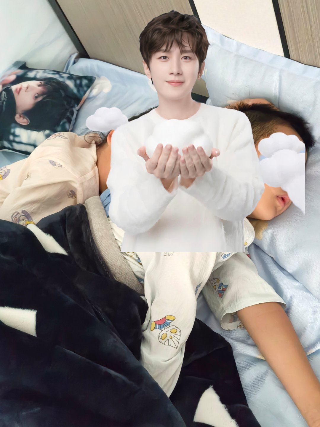 早安呀！两小神兽还在睡觉😴我先去做牛马了，晚上回来再带他们出去逛逛 