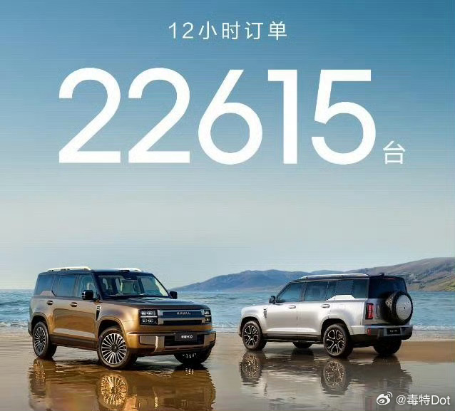 长城H10预售12小时订单居然有22615辆，六座方盒子这个定位消费者很愿意买单