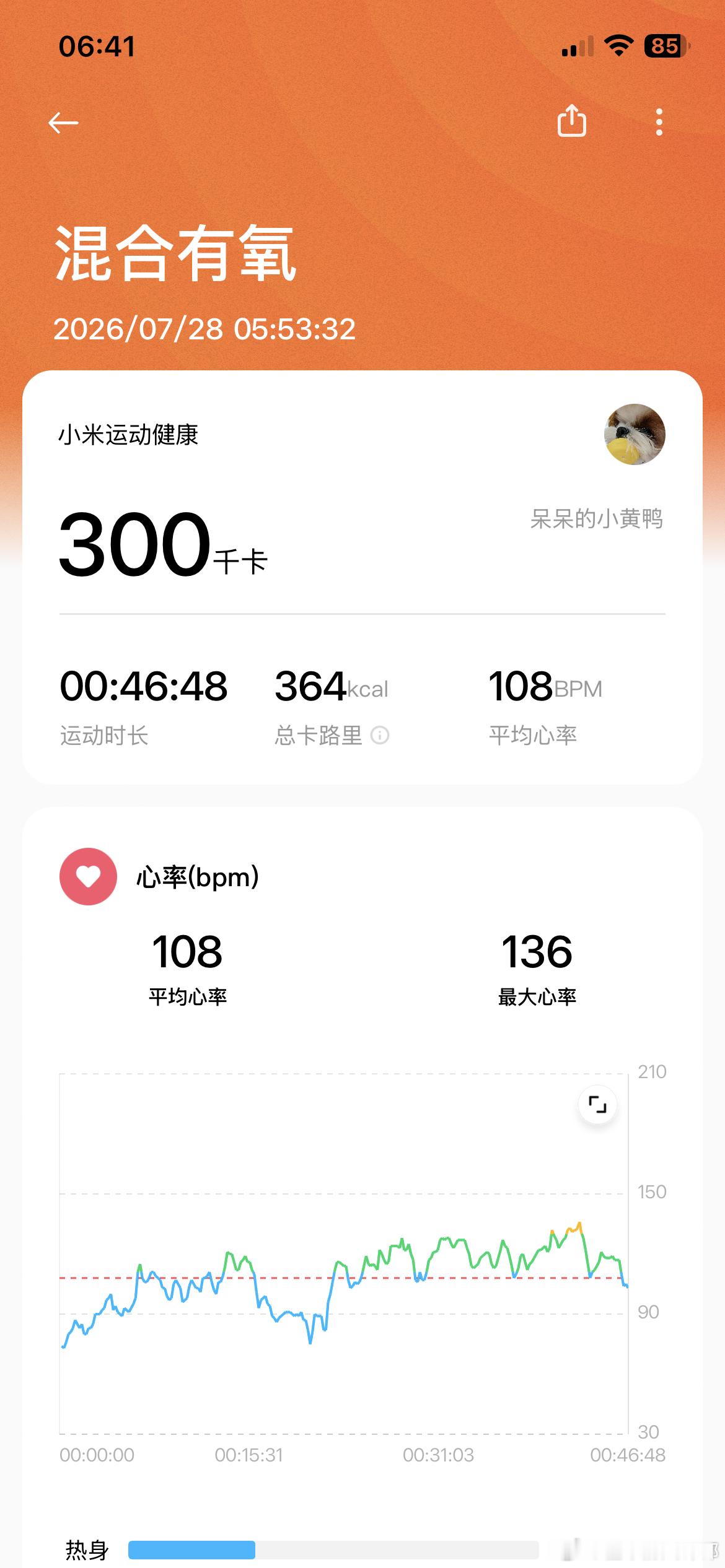 Hello大家早呀 今日运动打卡☑️浅浅出汗 很舒服图二我家姐姐早餐 她吃完已经