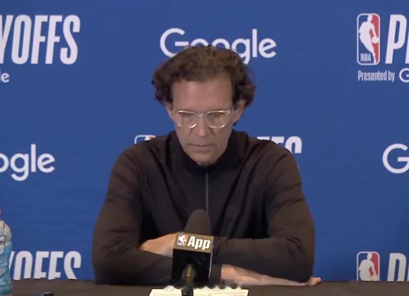 NBA季后赛东部首轮G6，老鹰89-140不敌尼克斯，大比分2-4出局，主帅斯奈