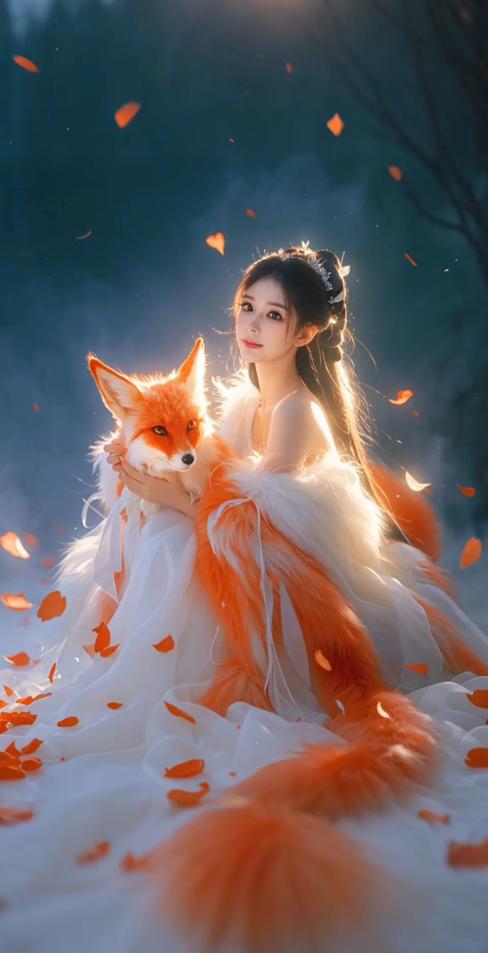 AI扩图 浮光魅狐