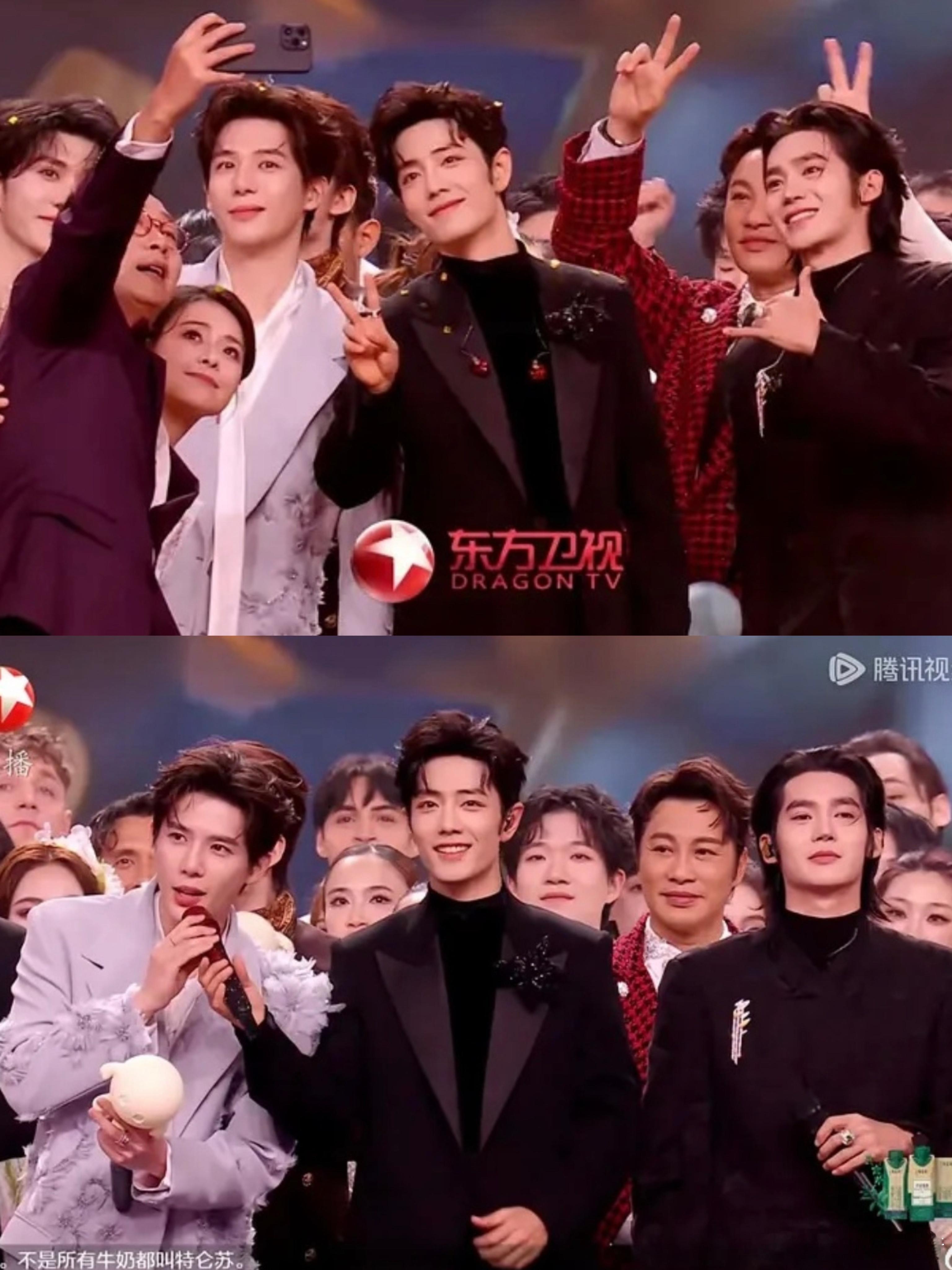 王安宇和于适平时挺帅的 