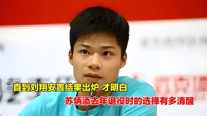 直到刘翔安置结果出炉，才明白，苏炳添去年退役时的选择有多清醒