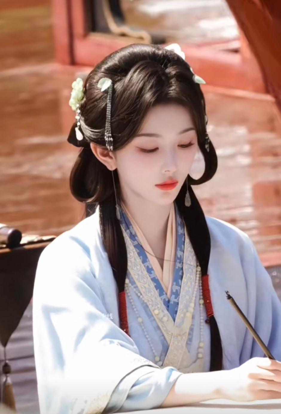 孔雪儿《将门独后》沈玥路透，温婉娴静，大小姐