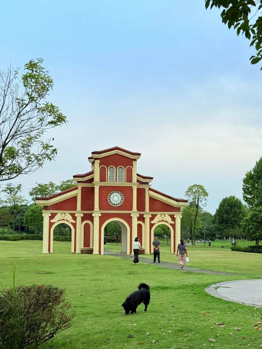 成都的免费公园！我愿称之为精神保护区……