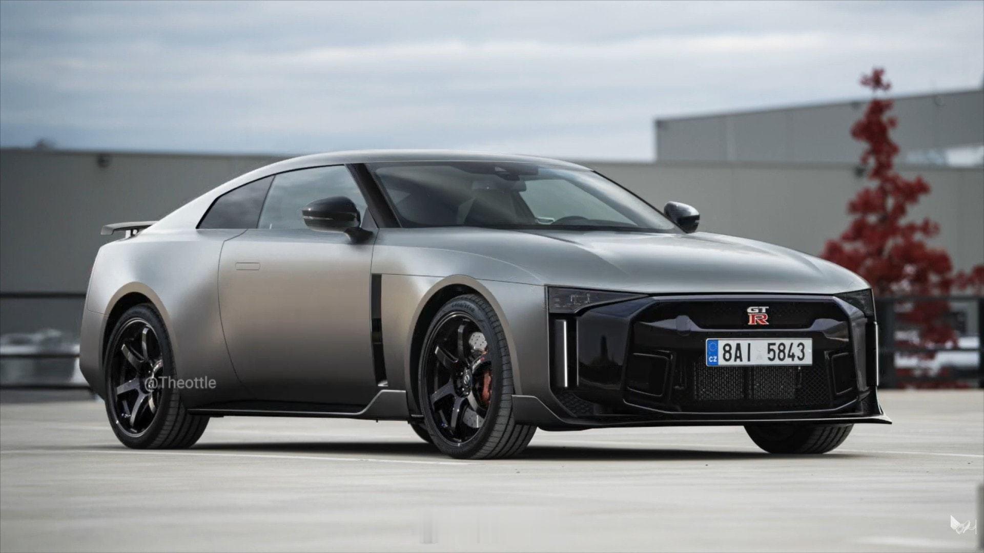 下一代日产GT-R渲染图 【新车渲染】下一代日产GT-R渲染图，大家觉得怎么样