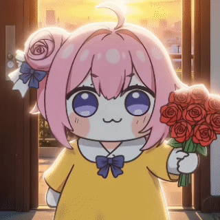 送给粉丝们一朵小花花