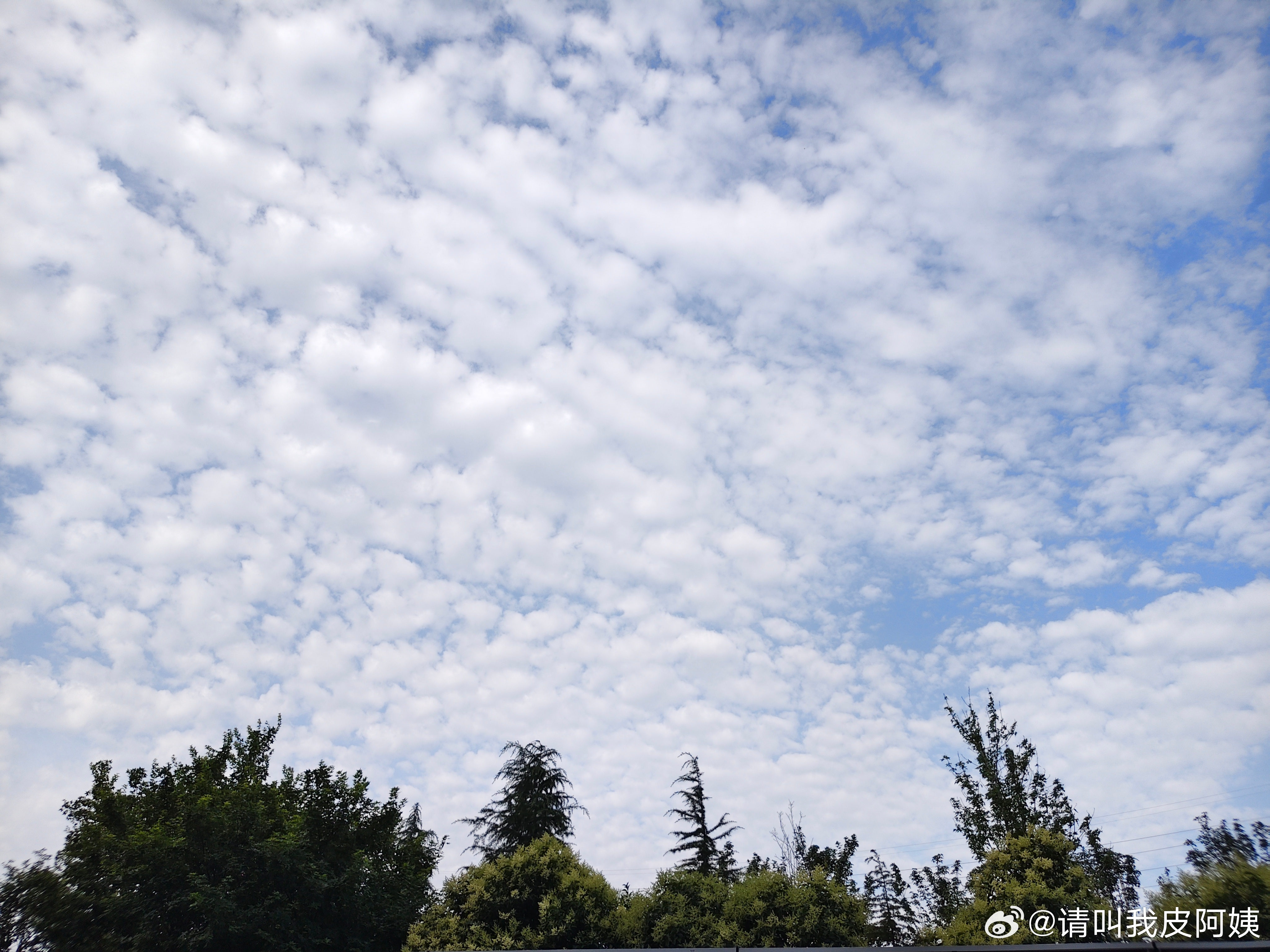 好美的天空！