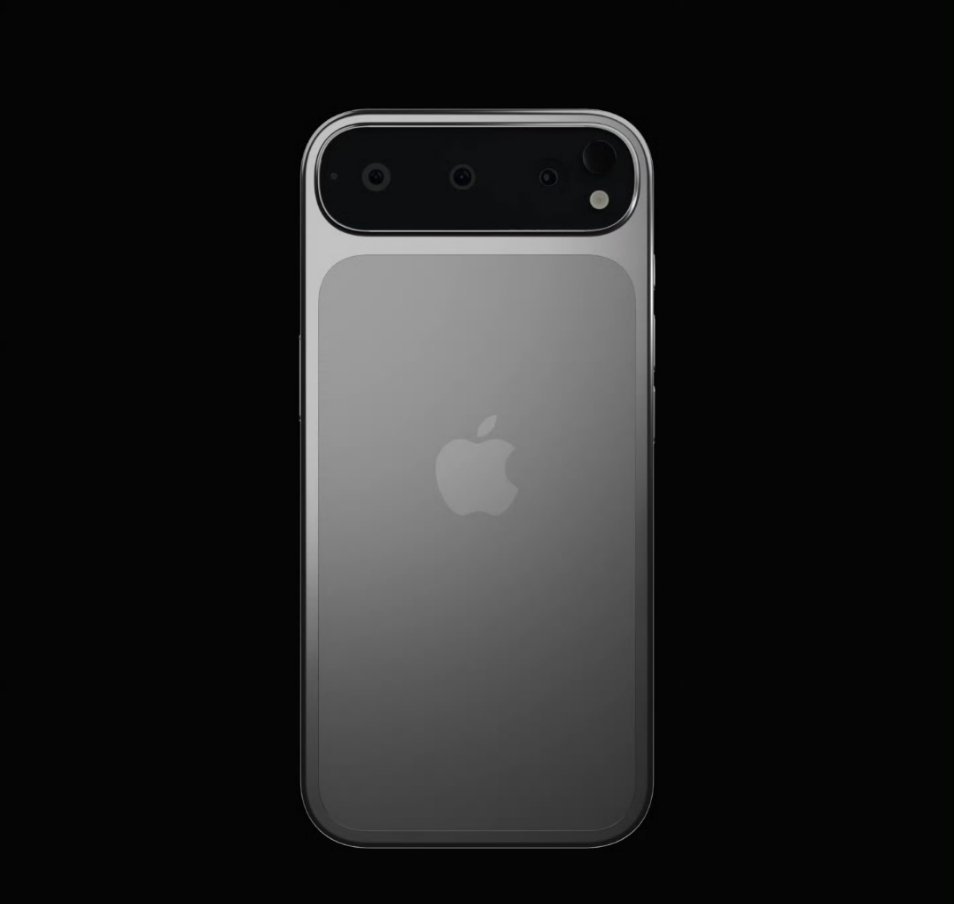 曝iPhone17ProMax渲染图 有人说丑，但是这也是一种改变，我觉得按这个