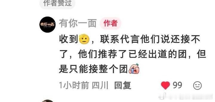 出道了才能接商务