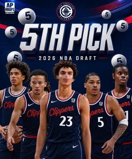NBA乐透抽签仪式，步行者抽到了第5顺位，根据此前祖巴茨交易的协议，需要将这个签