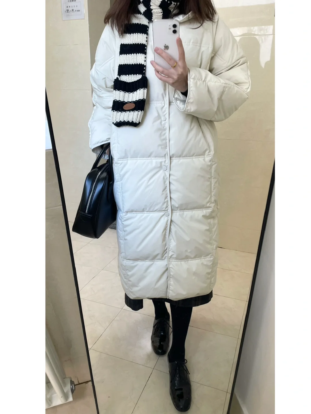 冬天还得是长款羽绒服！