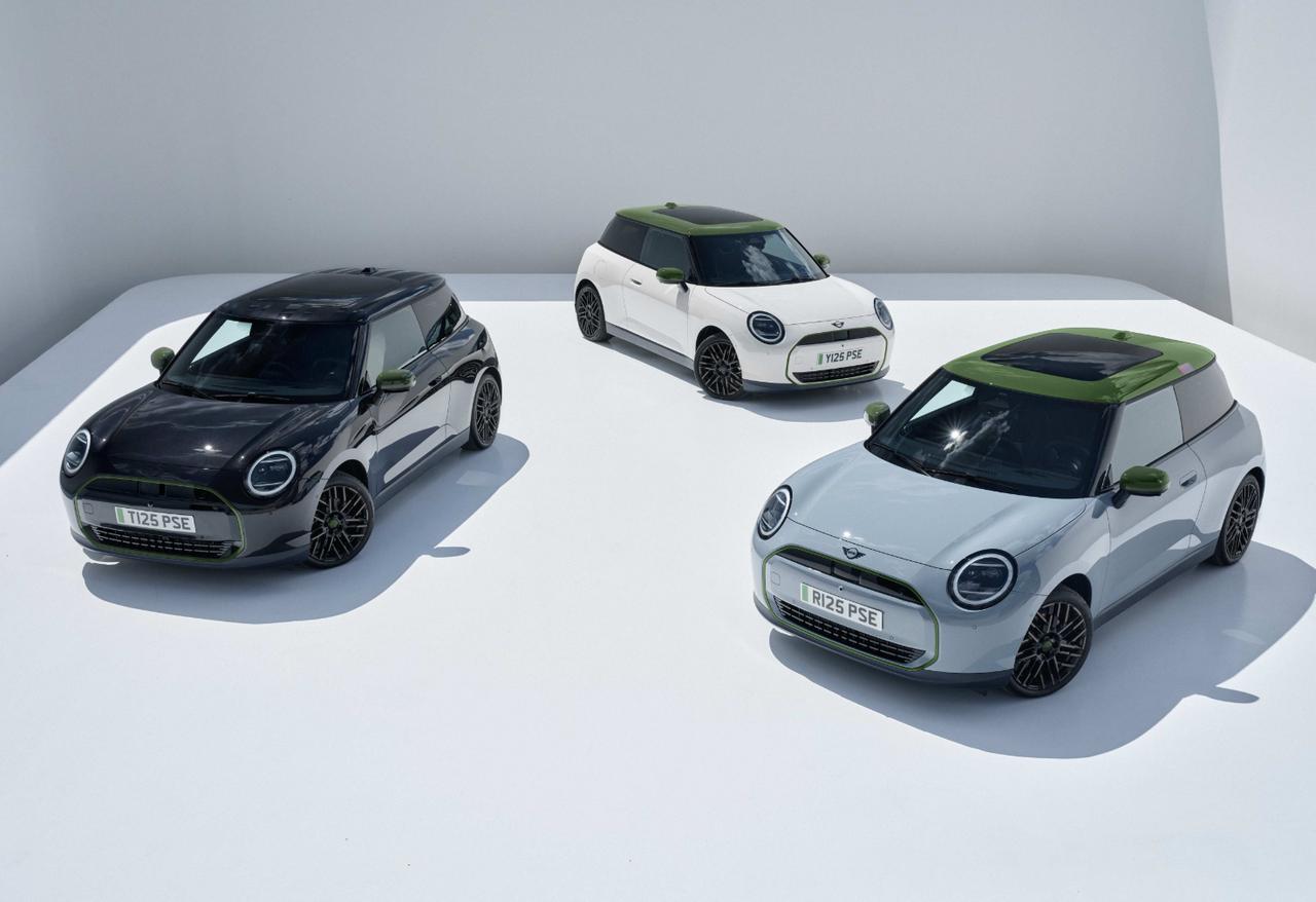 宝马电动MINI COOPER PAUL SMITH设计师款开启预售，6种配色大