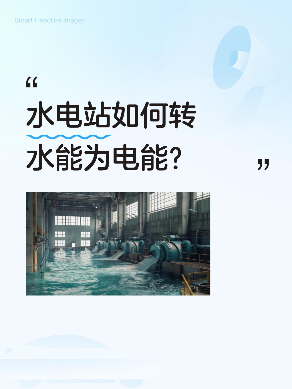 水能是如何转化为电能的，第一个人又是如何发现的？
 
水能发电，本质是把高处的水