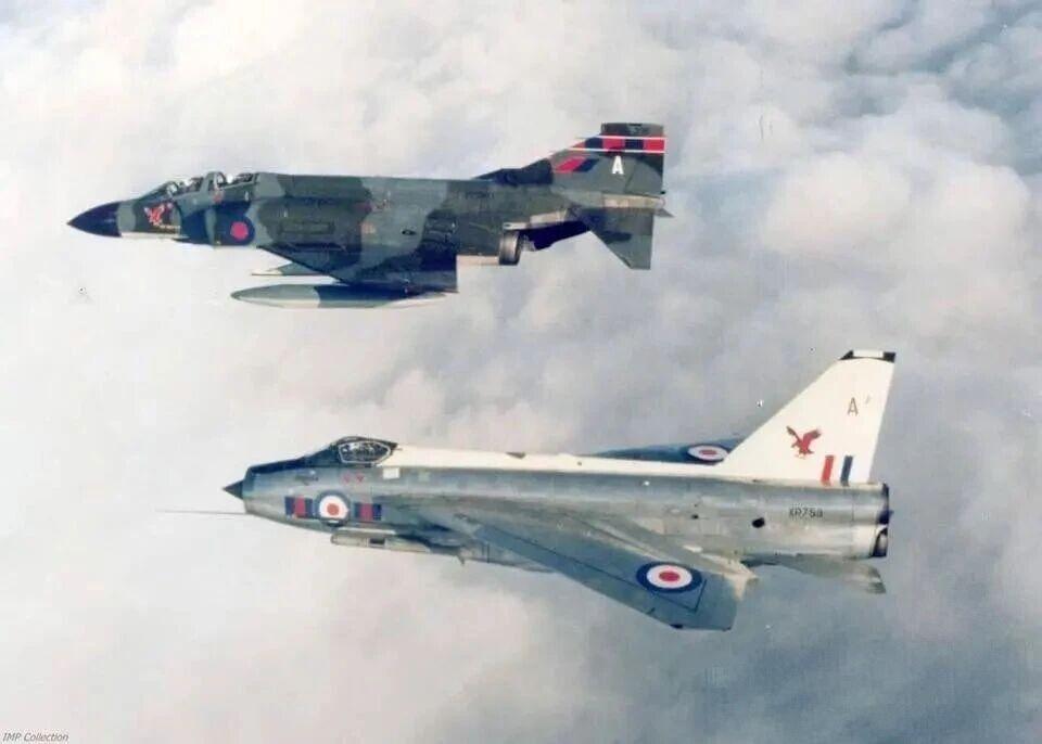 70年代，英国皇家空军卢查斯的北方快速反应警戒部队第43 中队装备的"鬼怪"FG