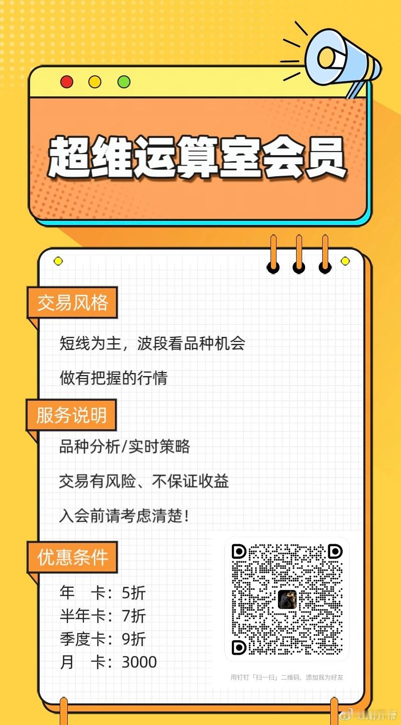 会员服务：可订阅网页链接或者咨询钉钉不闲聊、请考虑好再来欢迎志同道合的道友加入！