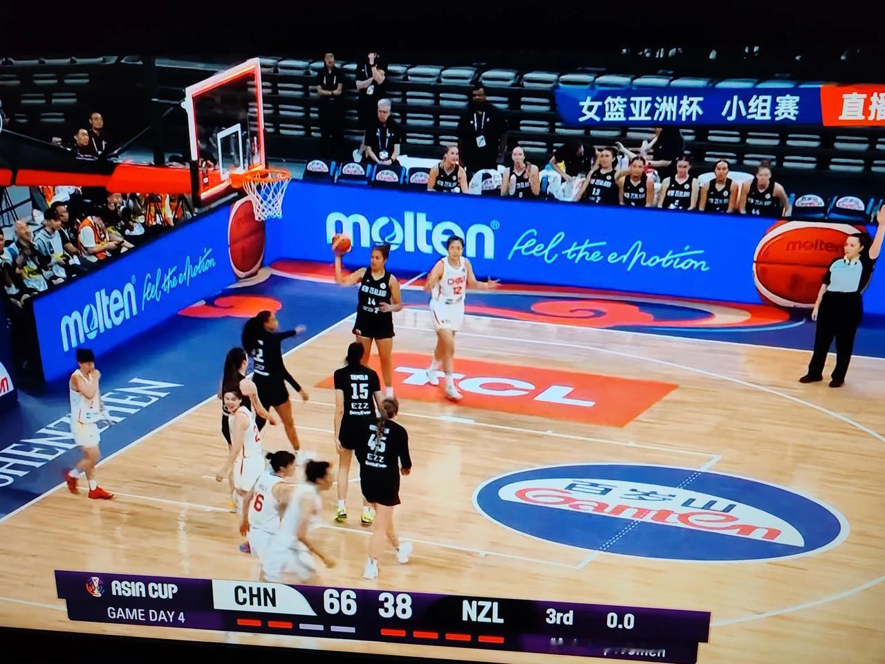 66：38领先28分，亚洲杯中国女篮VS新西兰女篮

女篮亚洲杯小组赛今天继续，
