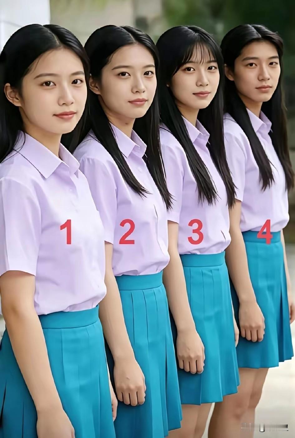 这4位哪位是男的