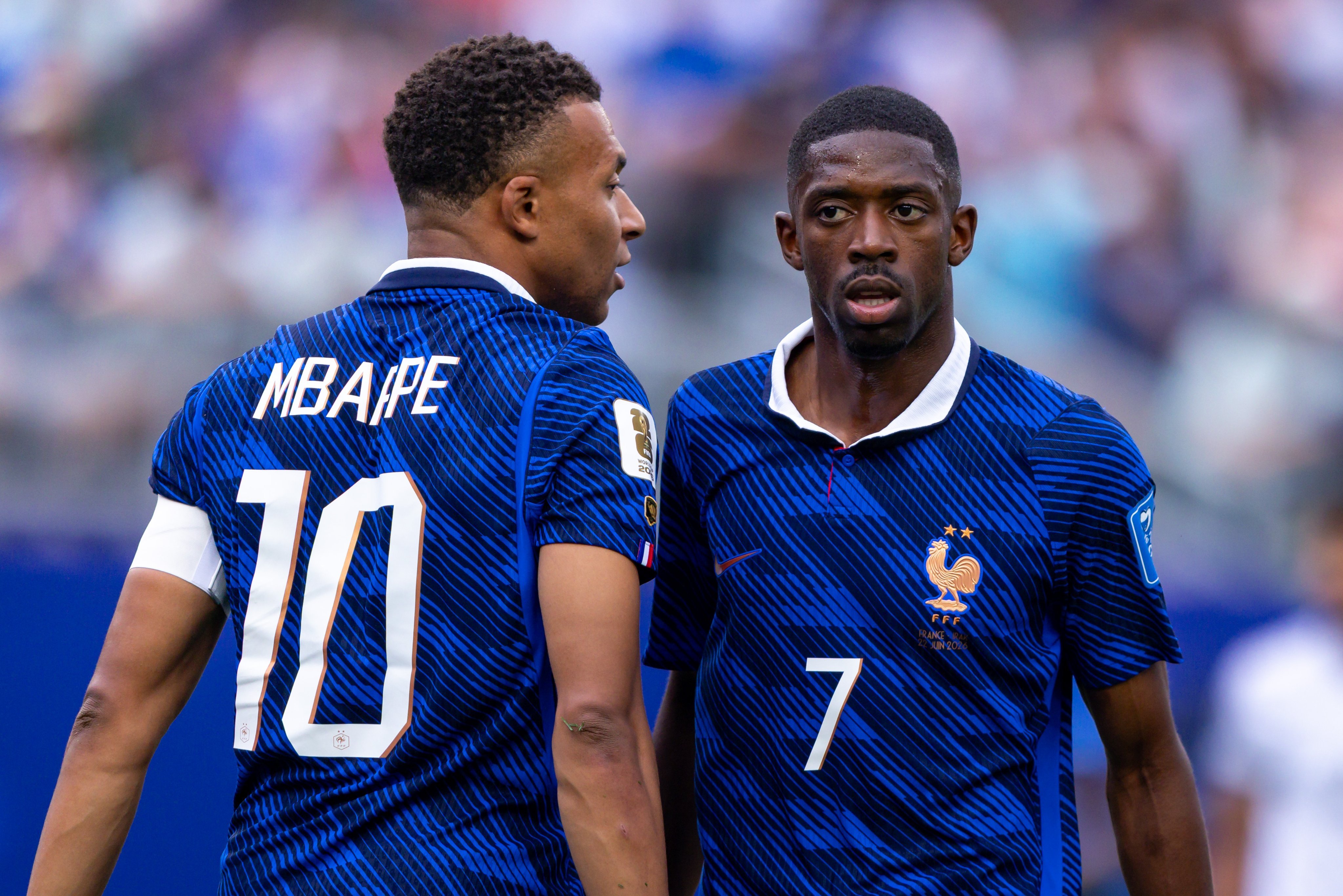 BeFootball：登贝莱与姆巴佩之间确实存在摩擦。登贝莱对姆巴佩的言论反应非