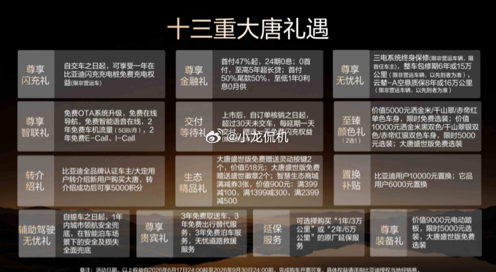 6月17日，比亚迪全尺寸闪充旗舰SUV大唐EV于西安永宁门正式上市。这款车精准瞄