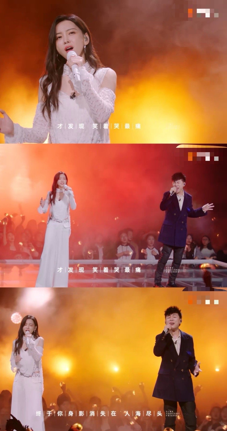 #胡彦斌于文文把时光唱活了#  胡彦斌于文文的嗓音绝了！《最美中轴线》中最新合唱