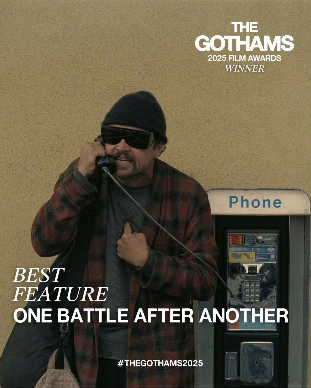 今年哥谭奖最佳影片是PTA导演的《一战再战》 ，下一站奥斯卡！be like o