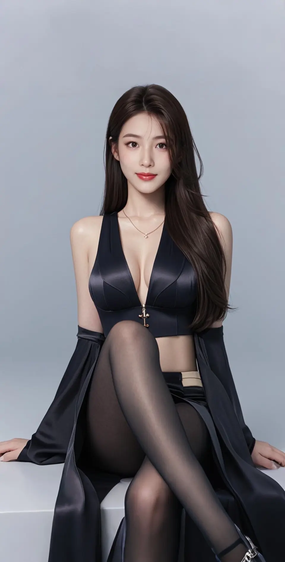 AI扩图 AI优雅风采