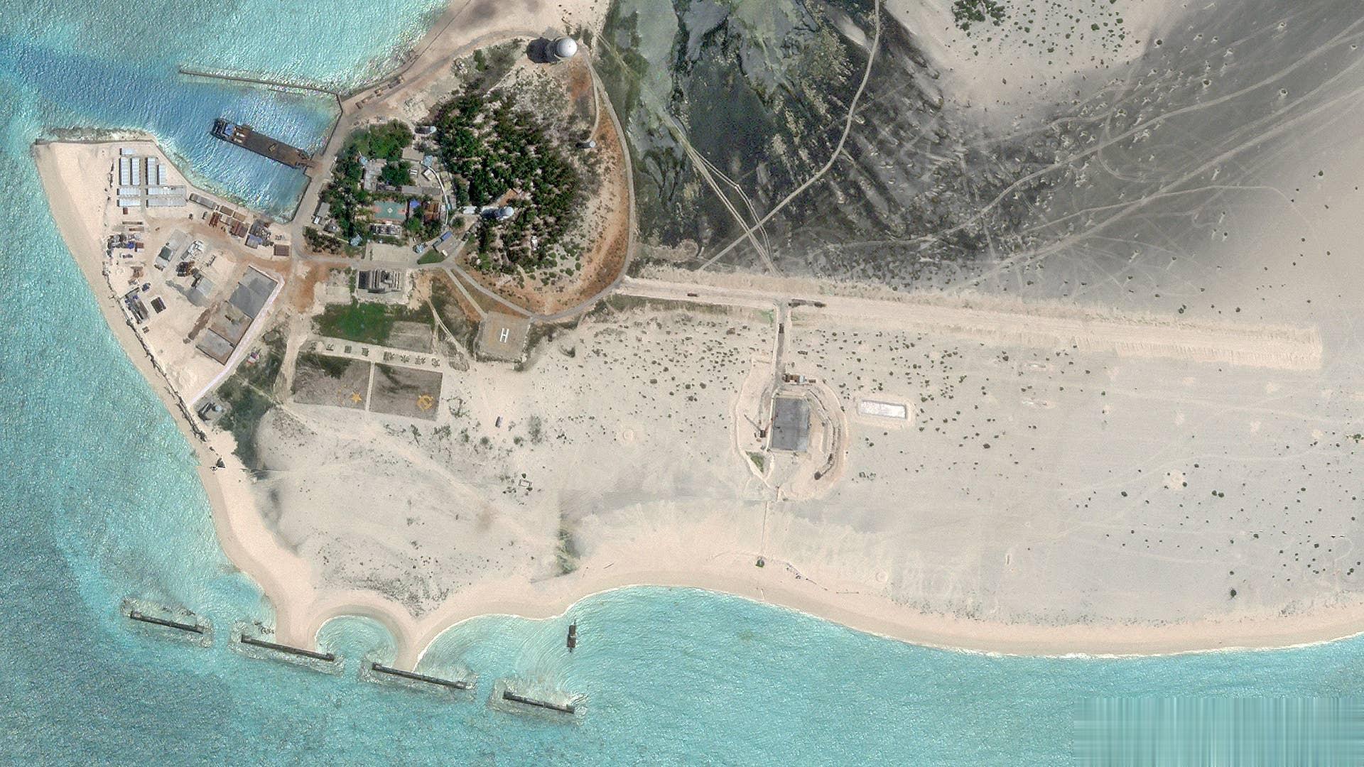 外媒：中国或已重启在南海的造岛和修建机场工程，第一站选在了西沙中建岛！根据美国媒
